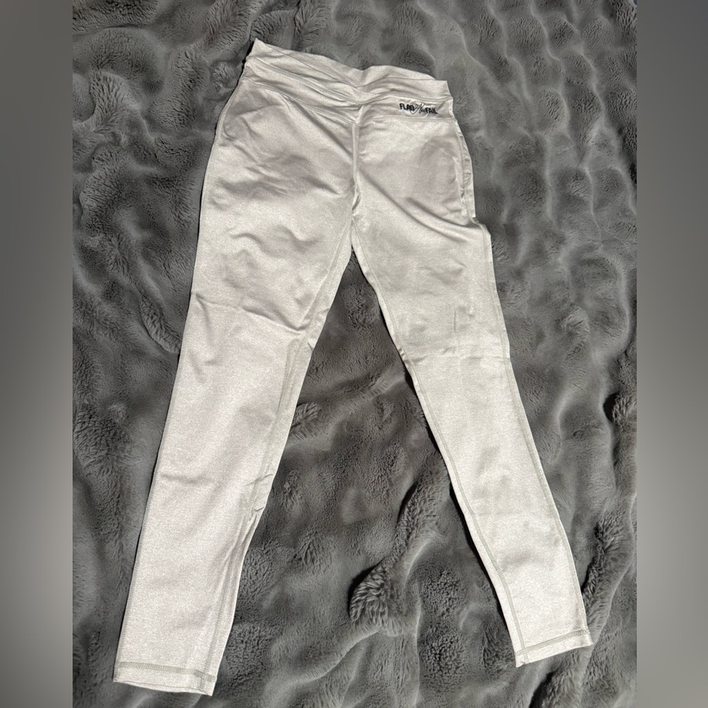 flag nor fail White Leggings